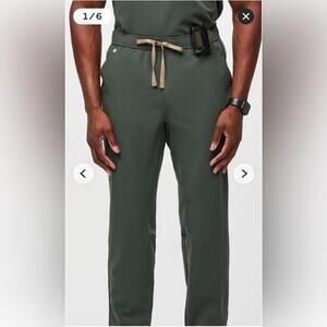 Figs Tansen Jogger Scrub Pant- Moss